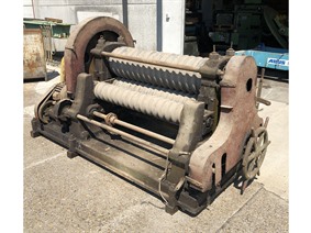 Eichener bending roll for corrugated plates, Bending rolls