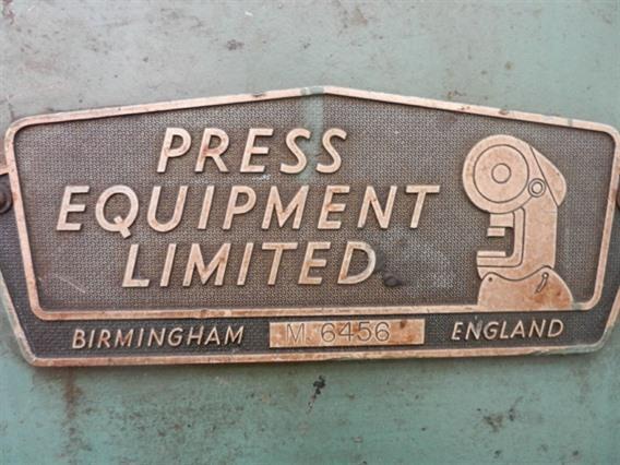 Press equipment Ltd decoiler + straightener 180 x 5 mm