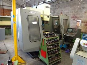 Eumach MC-1300P X: 1350 - Y: 610 - Z: 610mm, Vertical machining centers