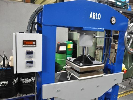Arlo press heated plates 25 ton