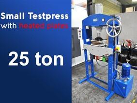 Arlo press heated plates 25 ton, H-frame presses