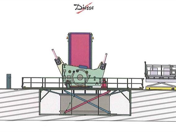 Diesse welding manipulator 10 ton