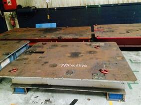 Welding table 2270 x 1750 mm, Tables & Floorplates