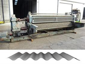 Eichener corrugated sheets 3700 mm, Гидравлические листогибочные прессы 