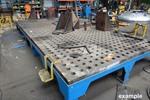 Large clamping table 13 000 x 4000 mm