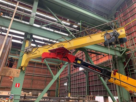 Demag jib crane 3 ton