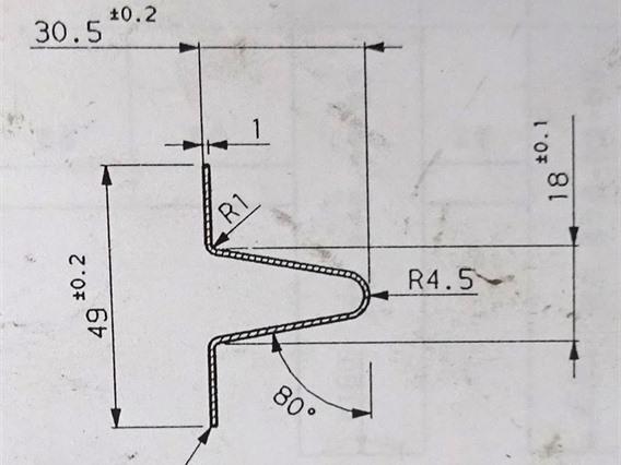 Dreistern for C-profiles CNC