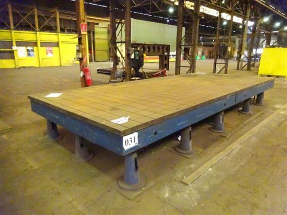 Welding table 6000 x 2400 x 290 mm