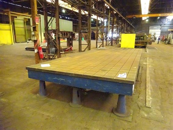 Welding table 6000 x 2400 x 290 mm