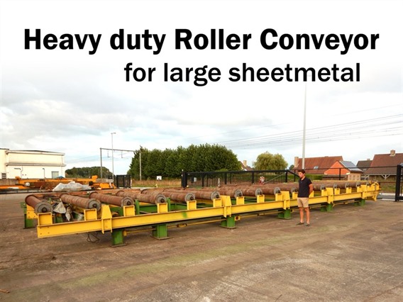 Heavy Duty Roller Conveyors 3100 mm