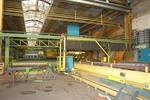 Fimec crane with magnetic plate hoist 15 ton x 12 500 mm
