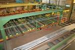 Fimec crane with magnetic plate hoist 15 ton x 12 500 mm