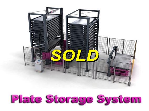 Remmert/Bystronic Plate storage