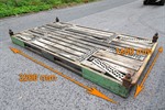 Steel pallets 3200 x 1600 x 200 mm