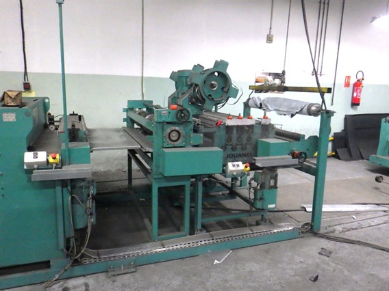 Jouanel slitting and cut to length line 1250 x 2mm