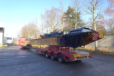 Overhead travelling crane sold to Belgian customer